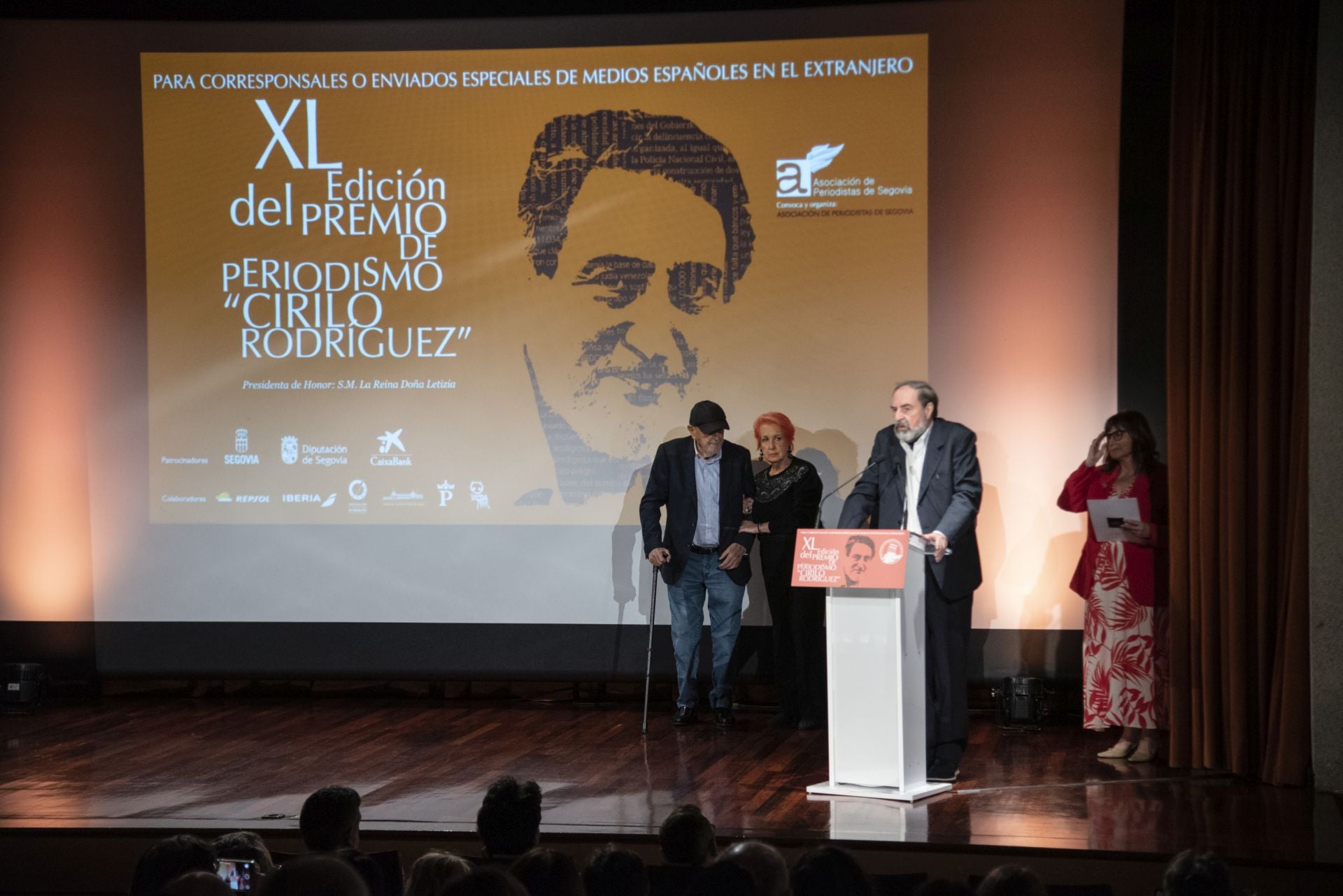 Fotos de la gala de los premios de periodismo Cirilo Rodríguez