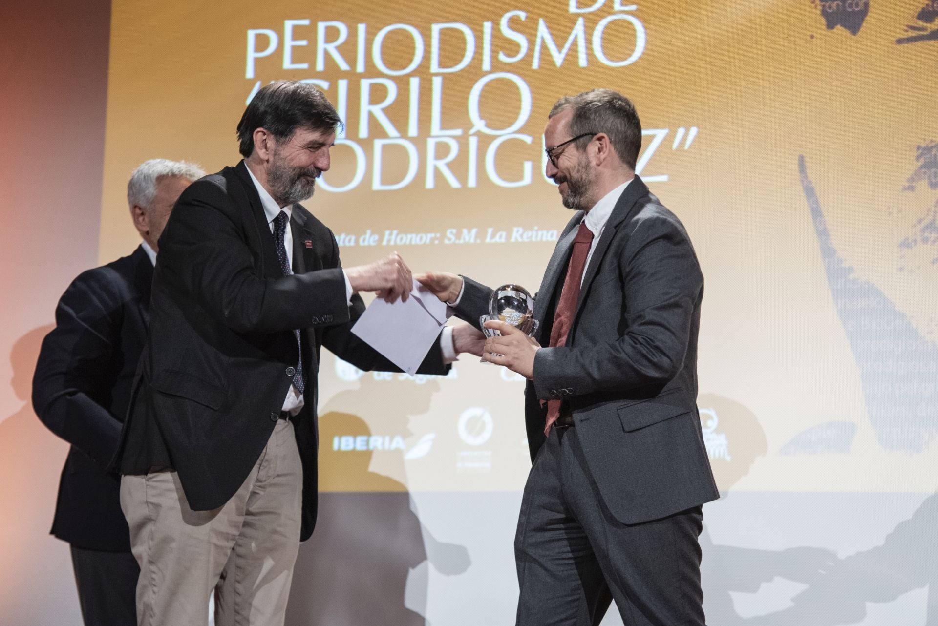 Fotos de la gala de los premios de periodismo Cirilo Rodríguez
