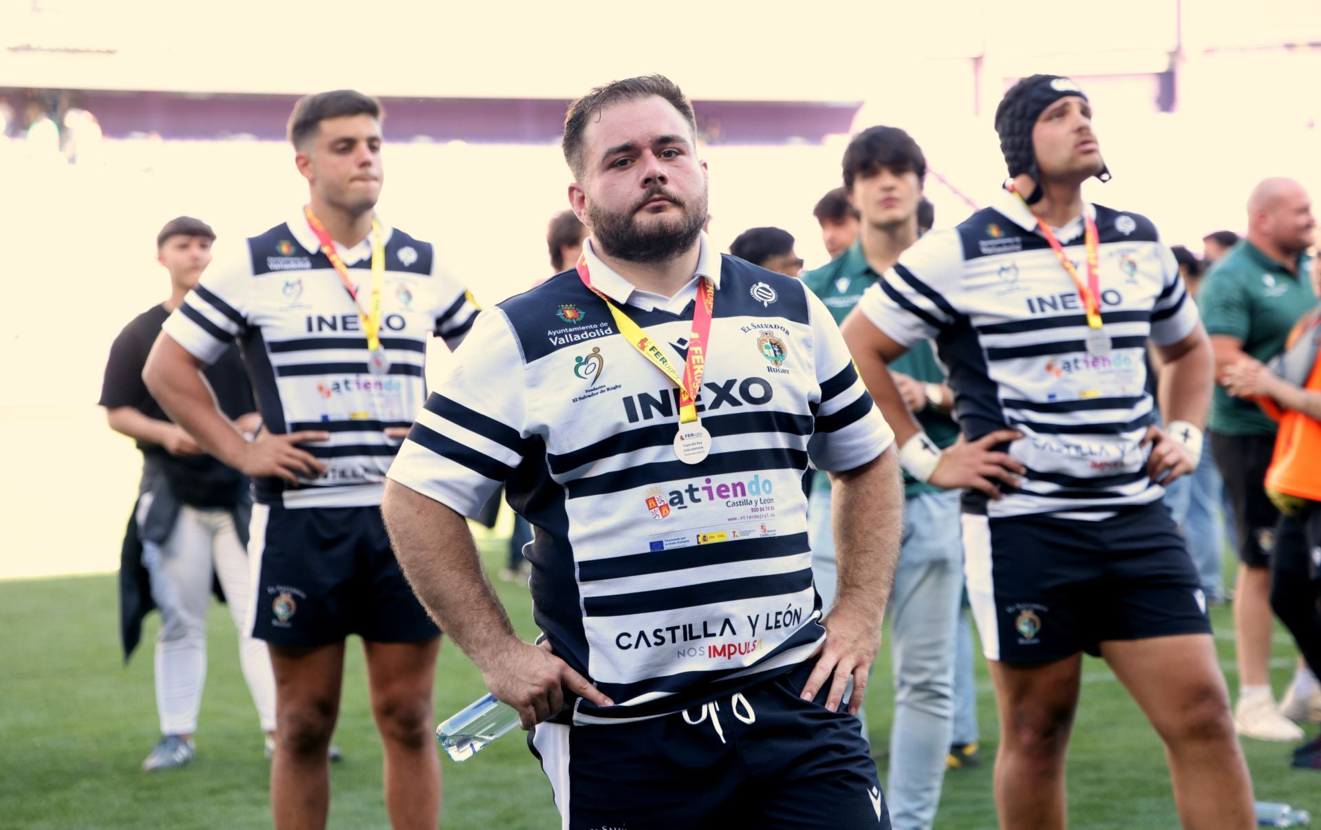 Final de la Copa del Rey de rugby entre el VRAC y El Salvador