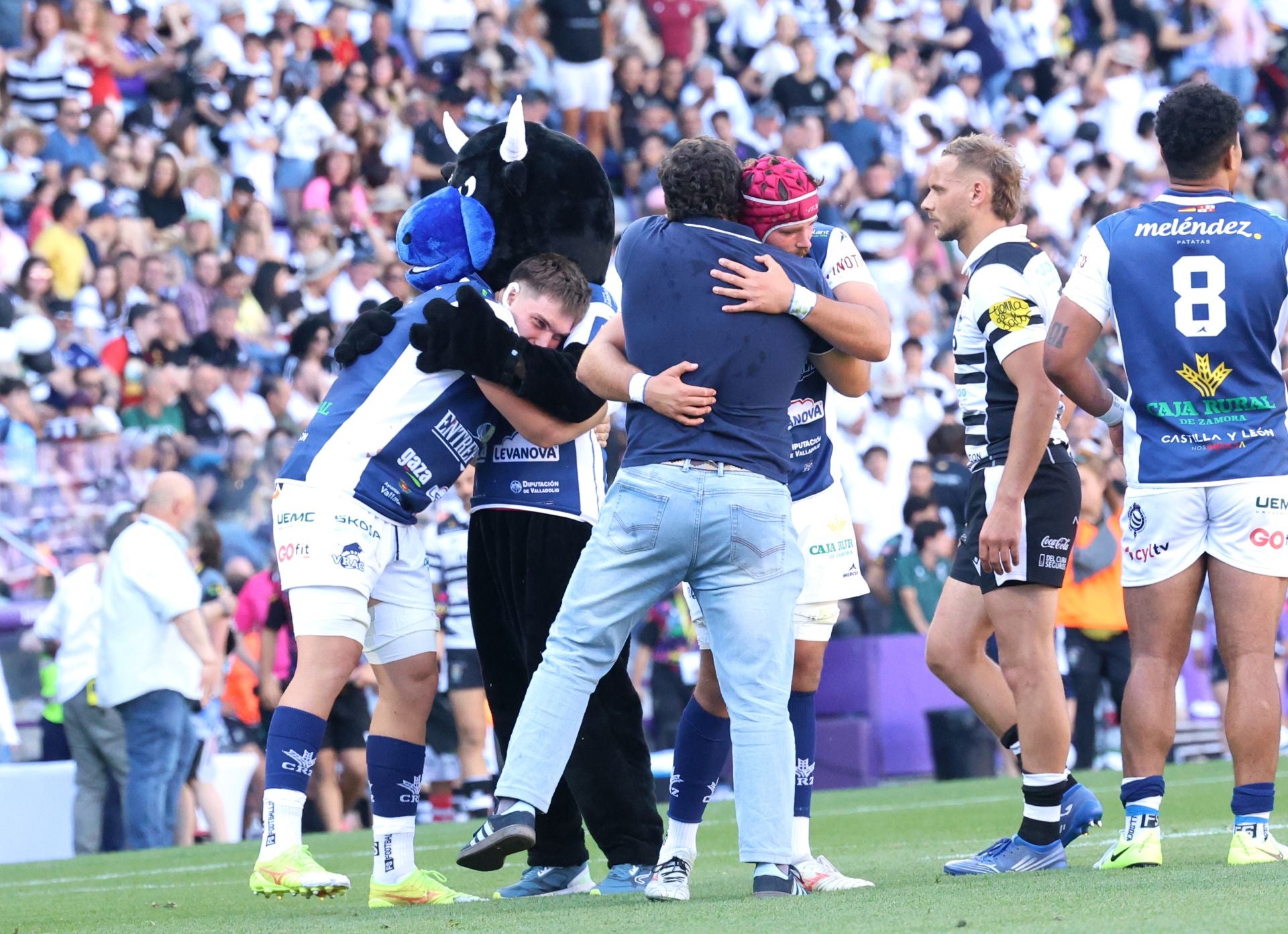 Final de la Copa del Rey de rugby entre el VRAC y El Salvador