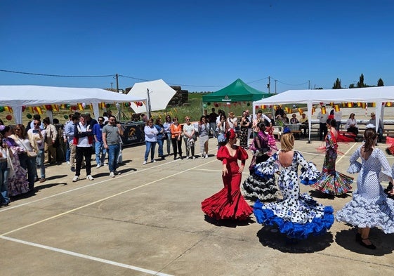 Durante toda la jornada hubo un gran ambiente festivo en el recinto ferial