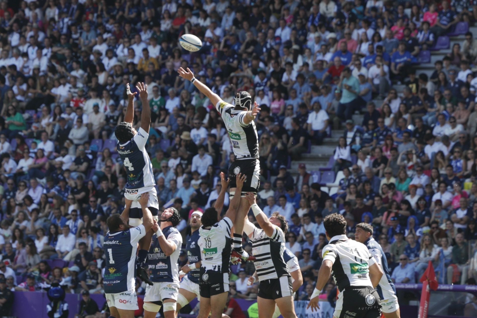 Final de la Copa del Rey de rugby entre el VRAC y El Salvador