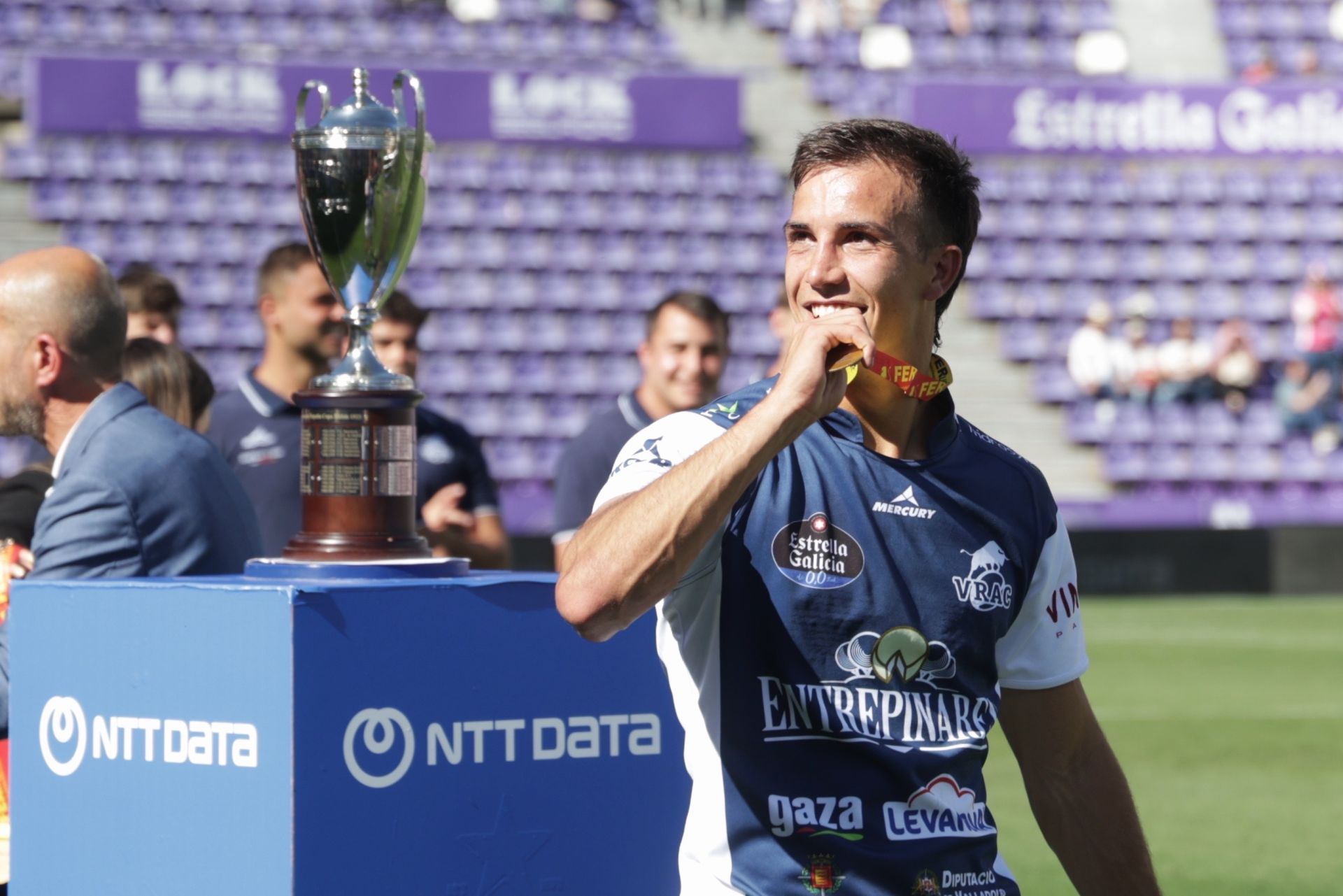 Final de la Copa del Rey de rugby entre el VRAC y El Salvador