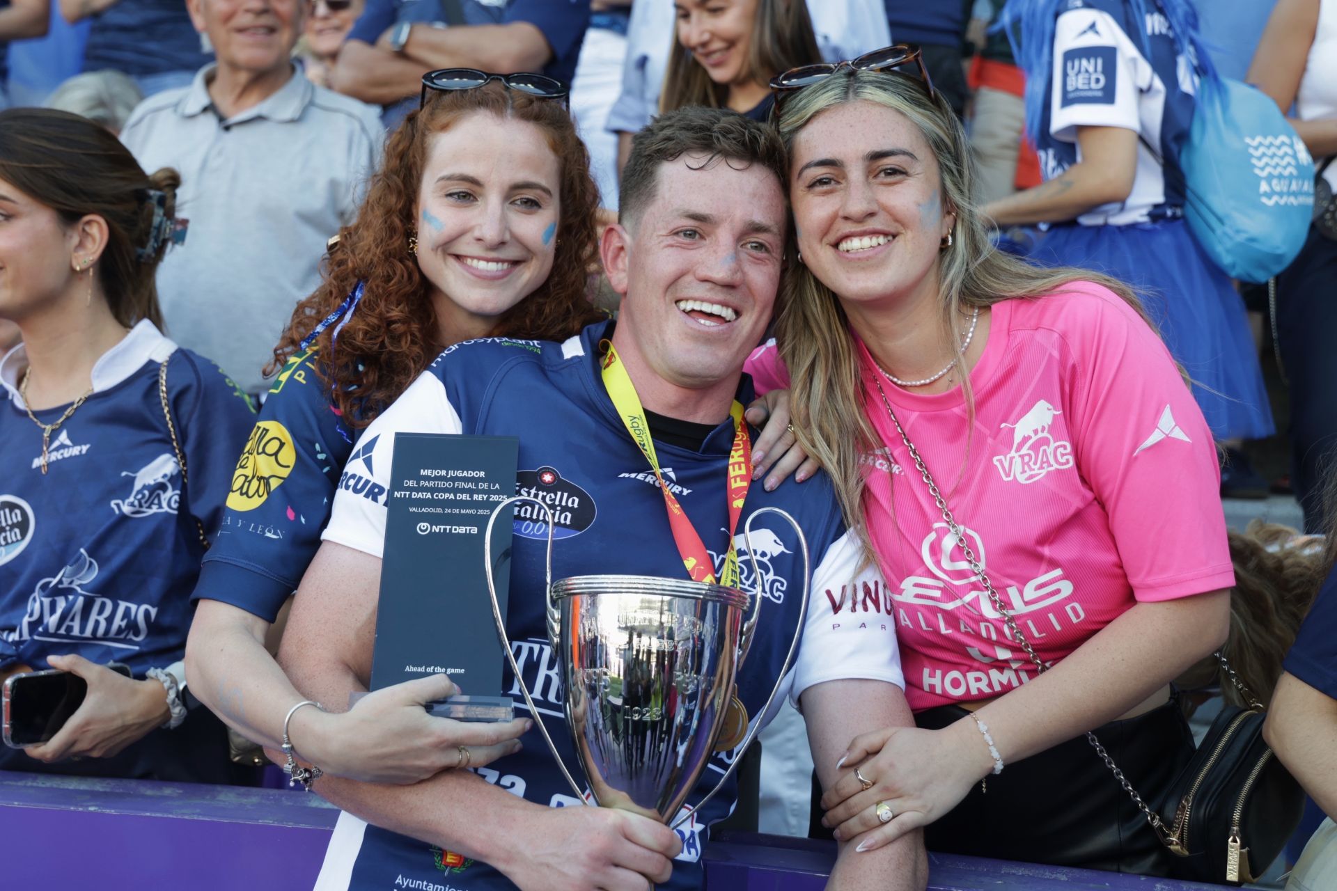 Final de la Copa del Rey de rugby entre el VRAC y El Salvador