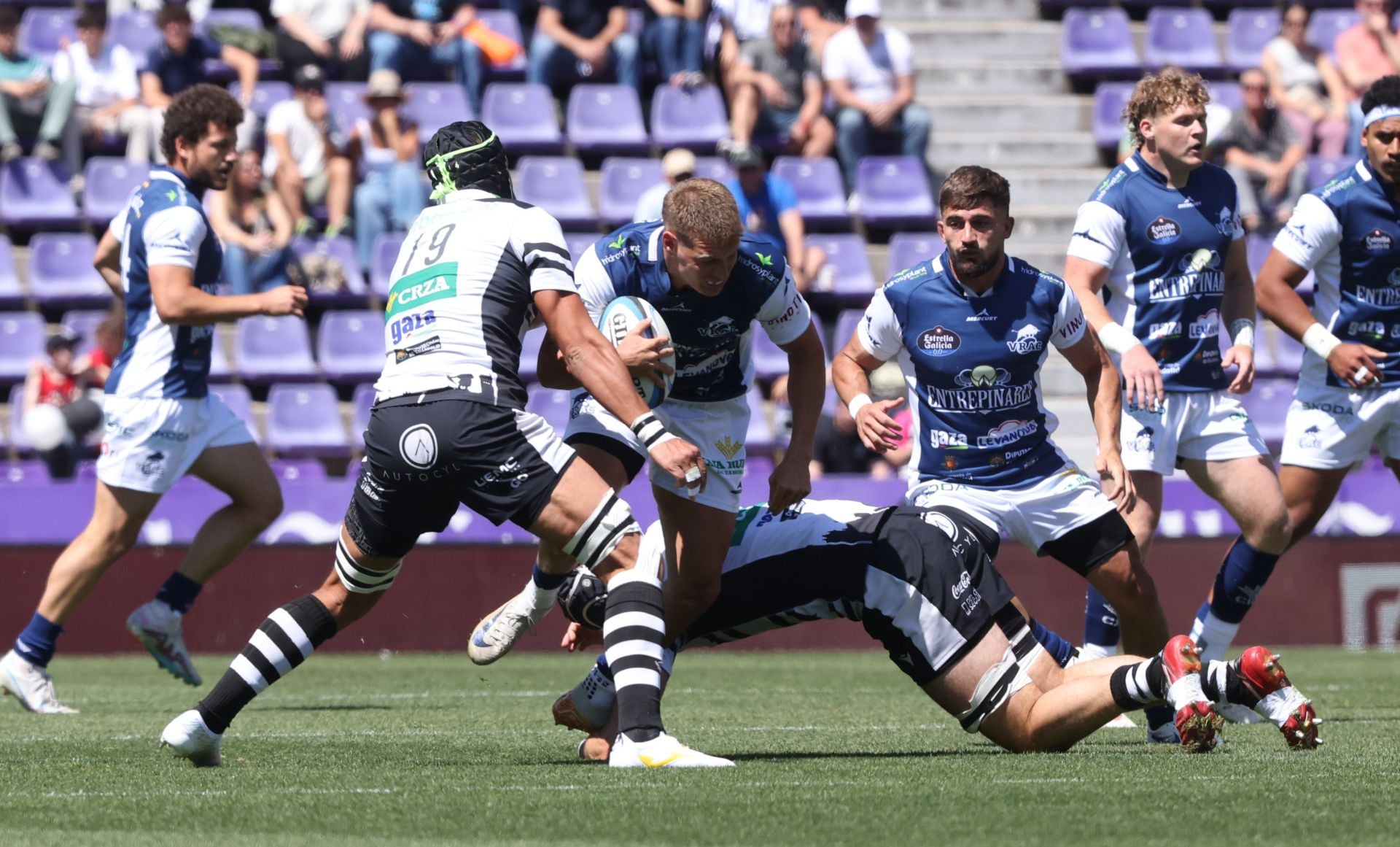 Final de la Copa del Rey de rugby entre el VRAC y El Salvador