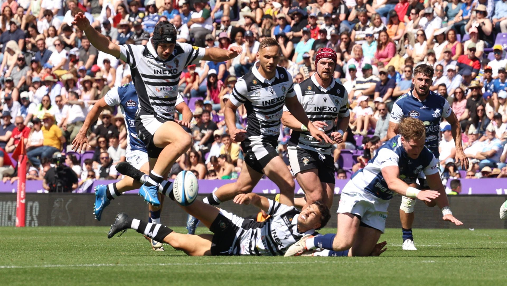 Final de la Copa del Rey de rugby entre el VRAC y El Salvador