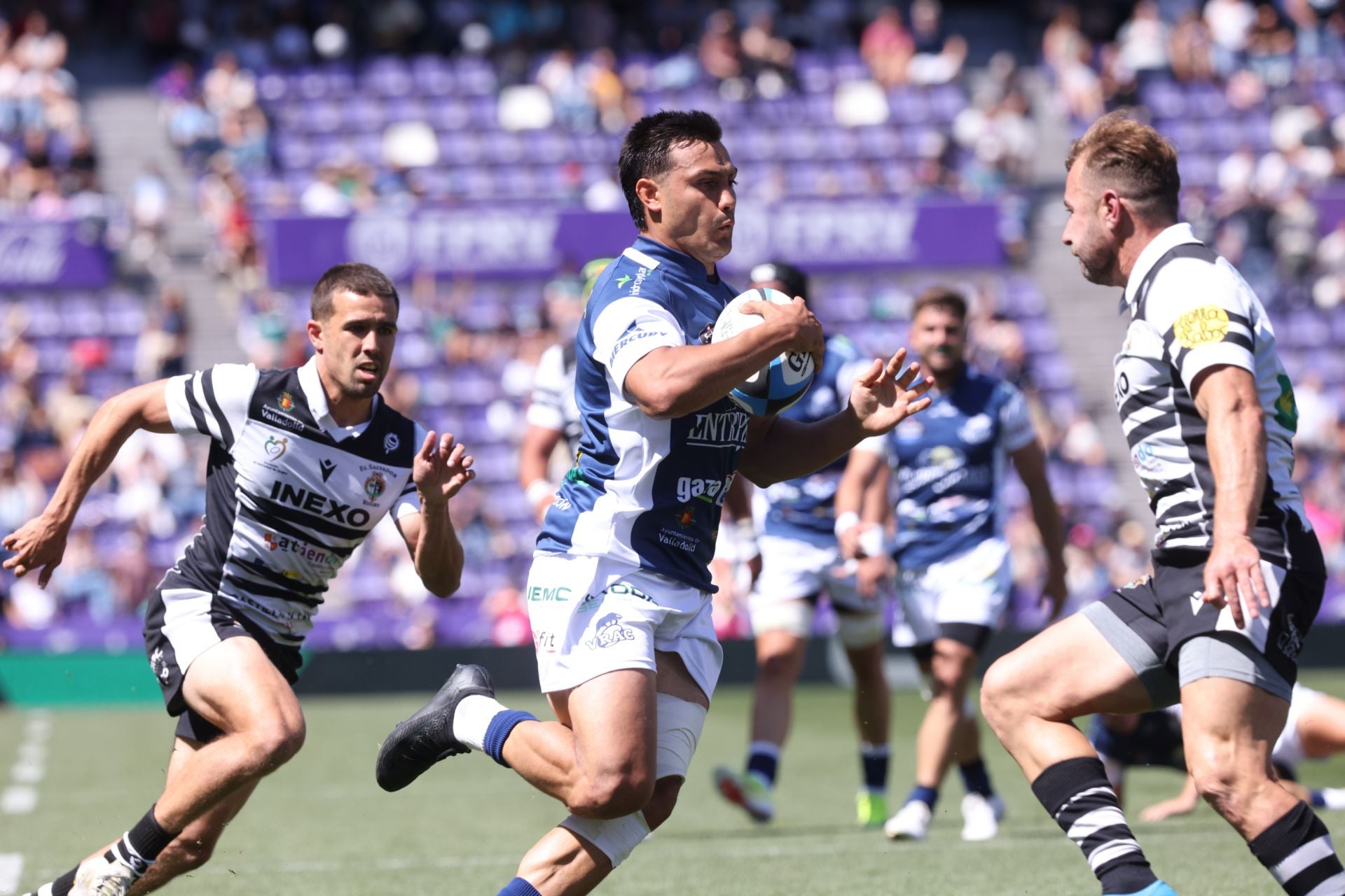 Final de la Copa del Rey de rugby entre el VRAC y El Salvador