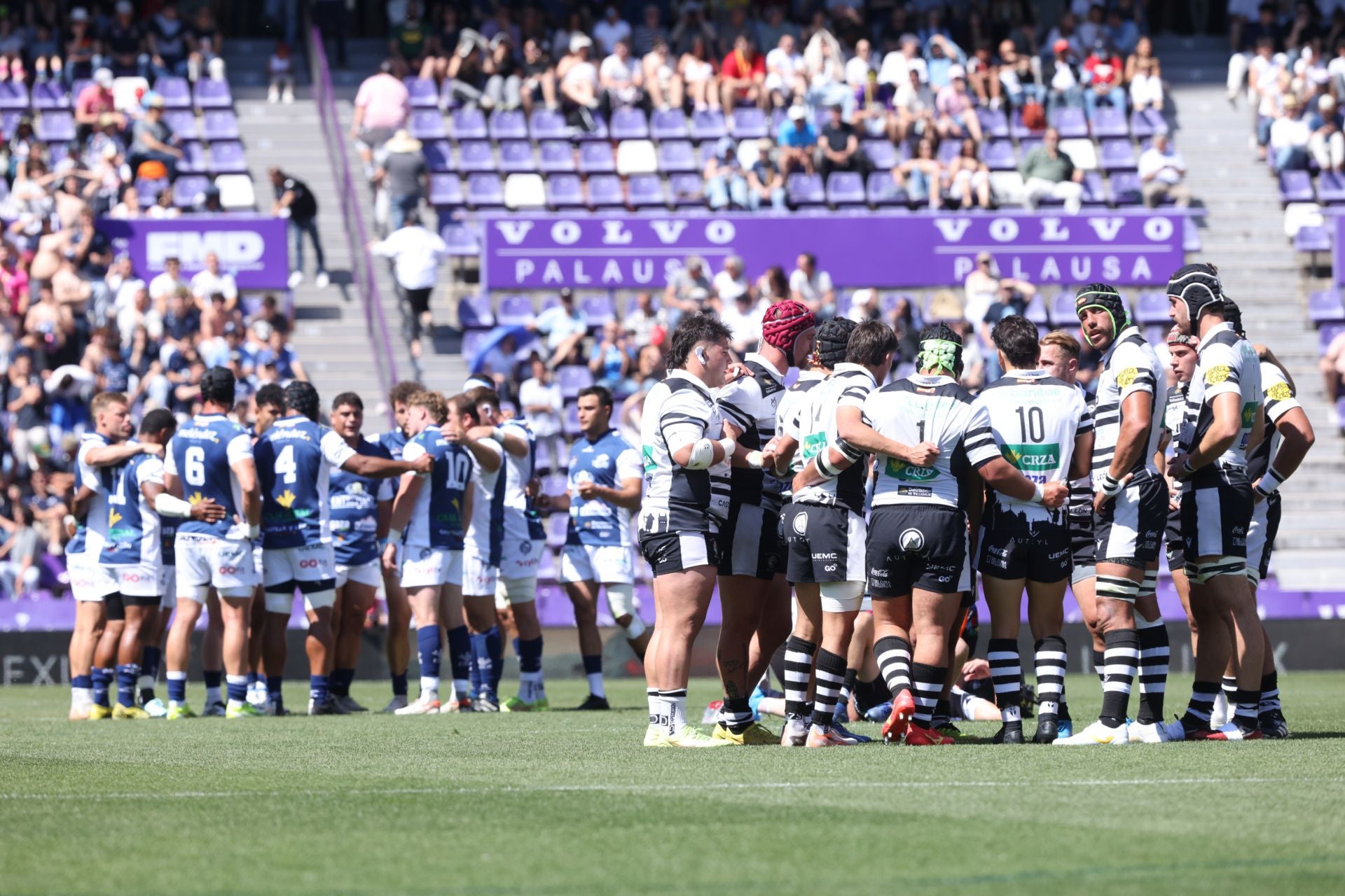 Final de la Copa del Rey de rugby entre el VRAC y El Salvador