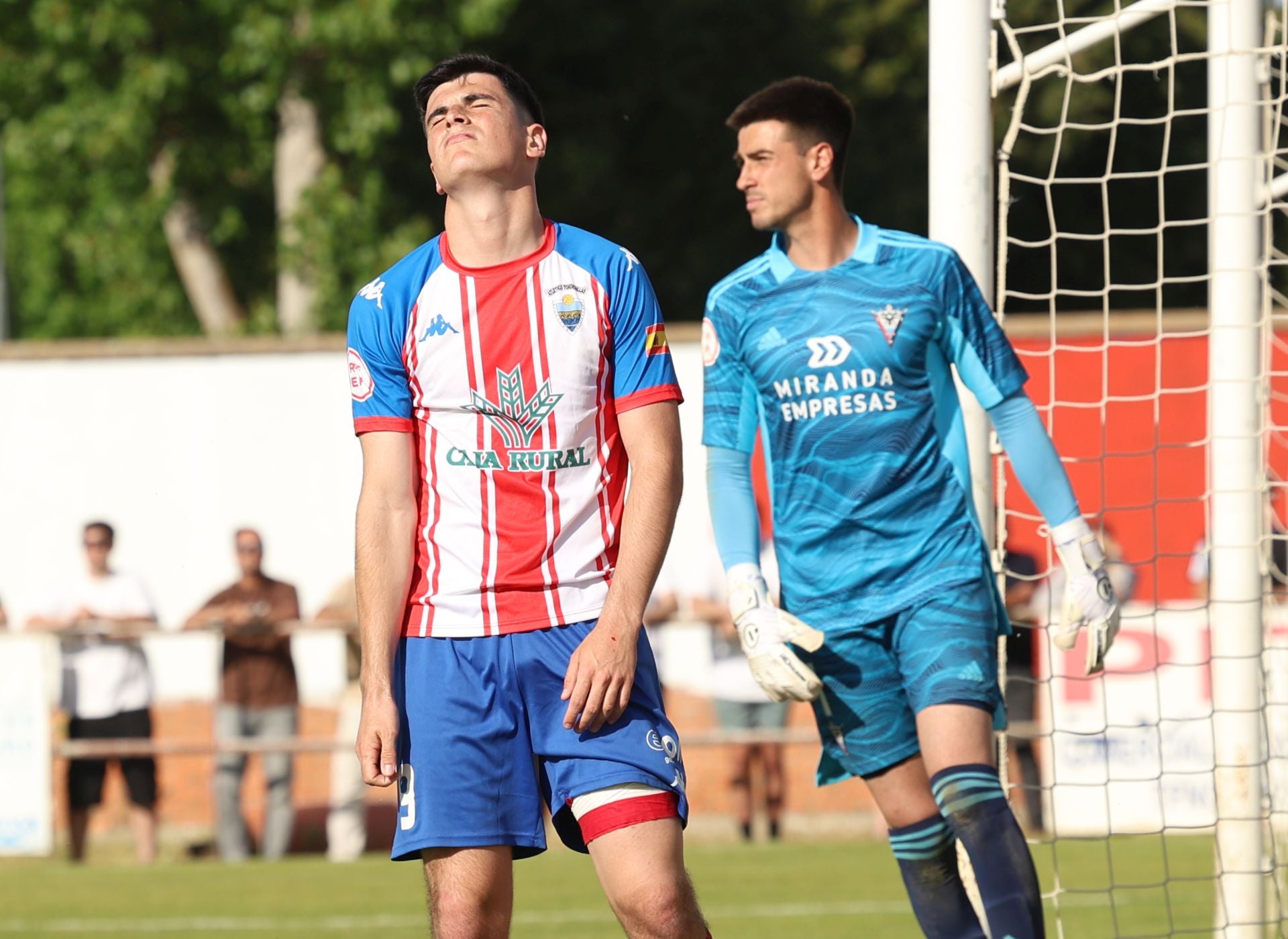 El partido del Tordesillas contra el Mirandés, en imágenes