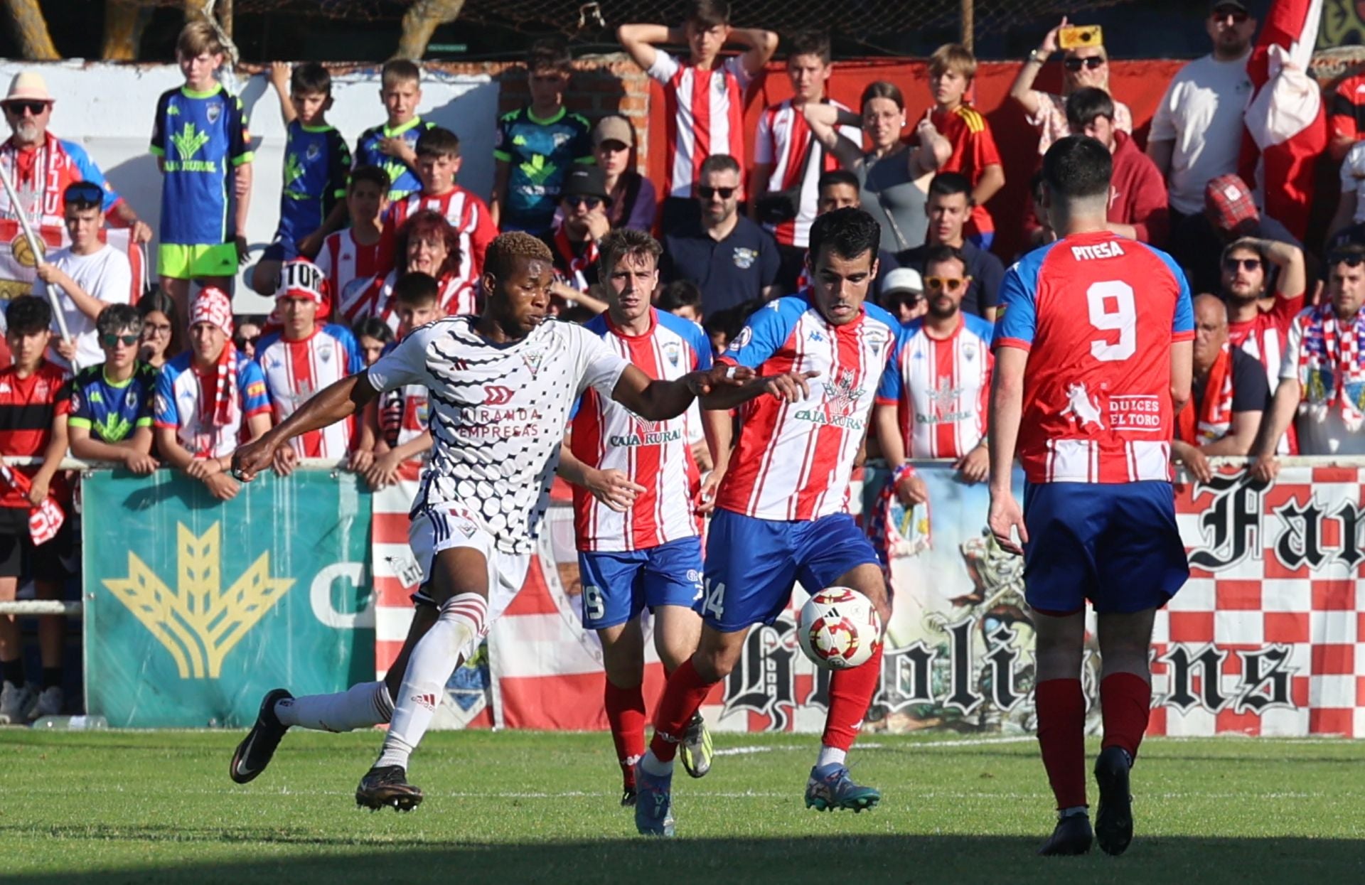 El partido del Tordesillas contra el Mirandés, en imágenes
