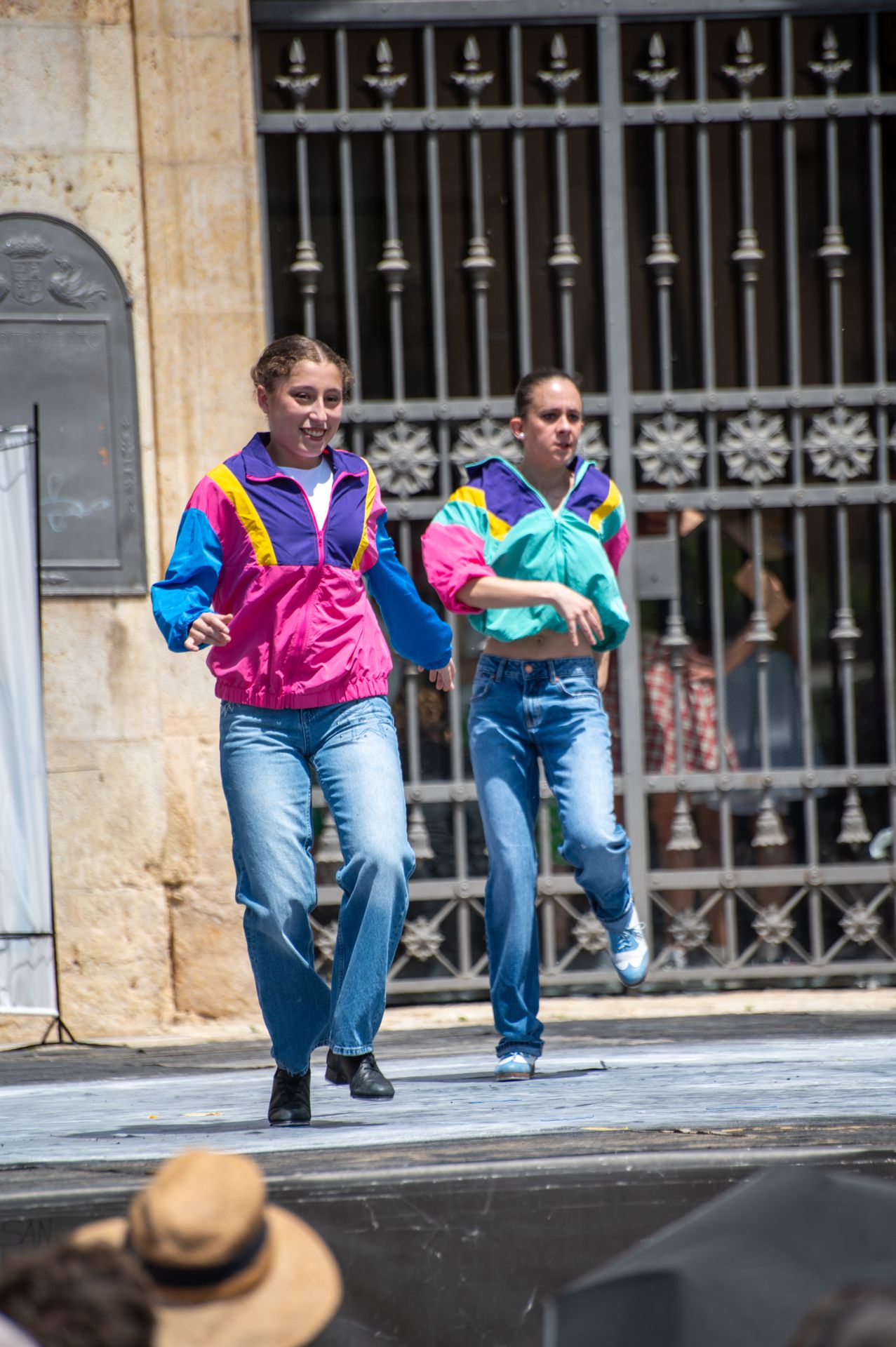 Cuarenta bailarines celebran en Palencia el día del claqué