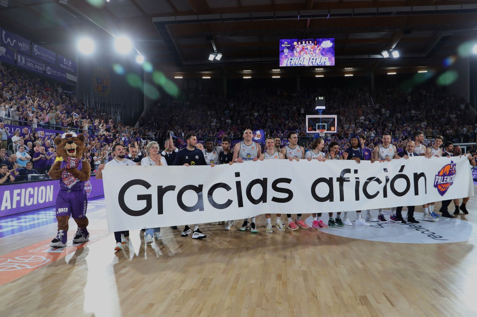 Así juega el Palencia y obtiene el pase a la Final Four
