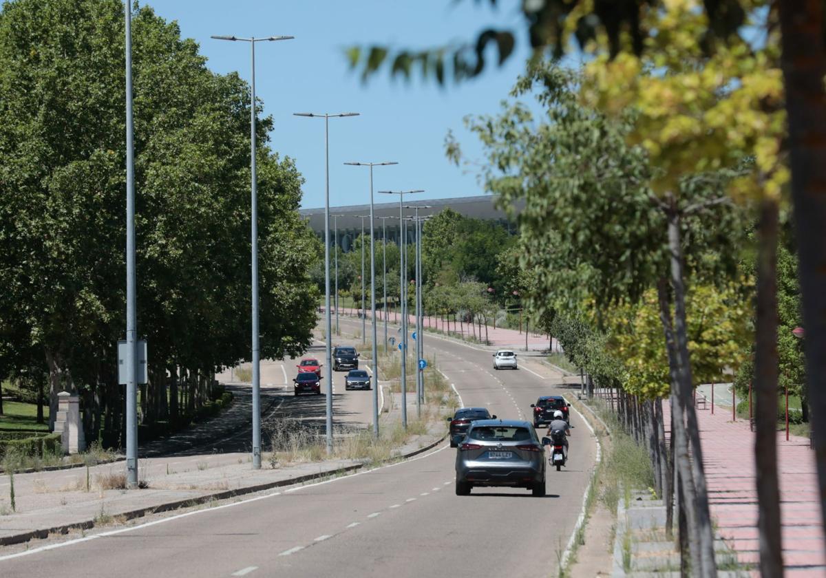Imagen de archivo de la avenida Real Valladolid, donde se produjeron los hechos.