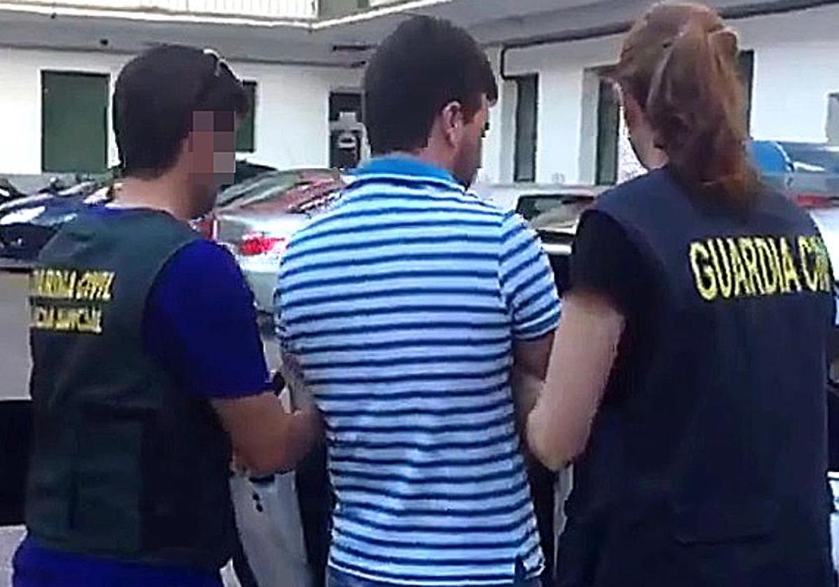 Detención de Ángel Benito Moreno en 2018 en Talavera de la Reina.