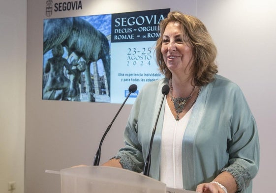 May Escobar, concejala de Turismo.