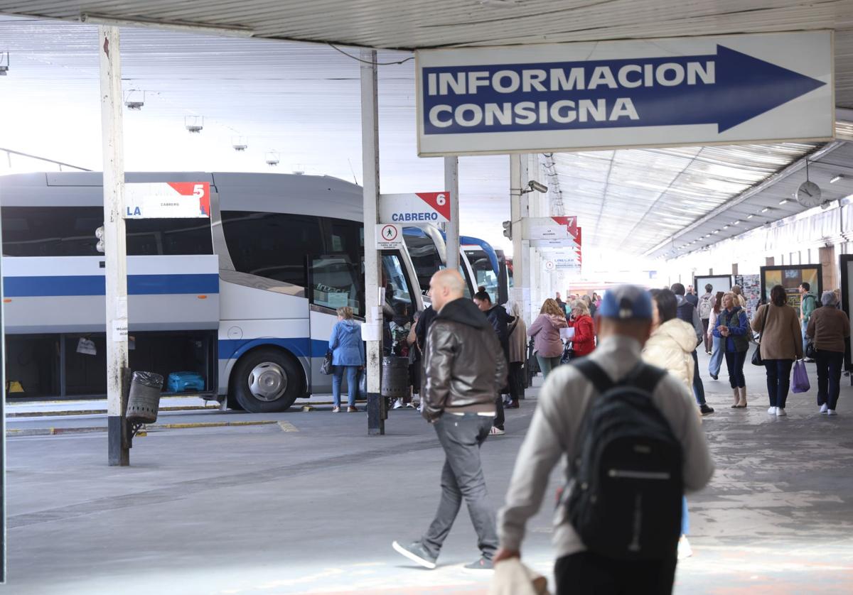 Imagen de archivo de la estación de autobuses de Valladolid.