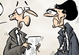 La viñeta de 'Sansón': Votos y vetos
