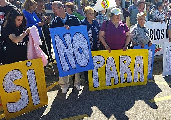 Manifestación celebrada el pasado sábado en Zamora.