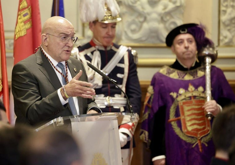 Jesús Julio Carnero, alcalde de Valladolid.