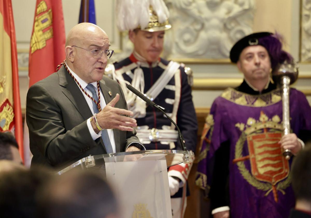 Jesús Julio Carnero, alcalde de Valladolid.