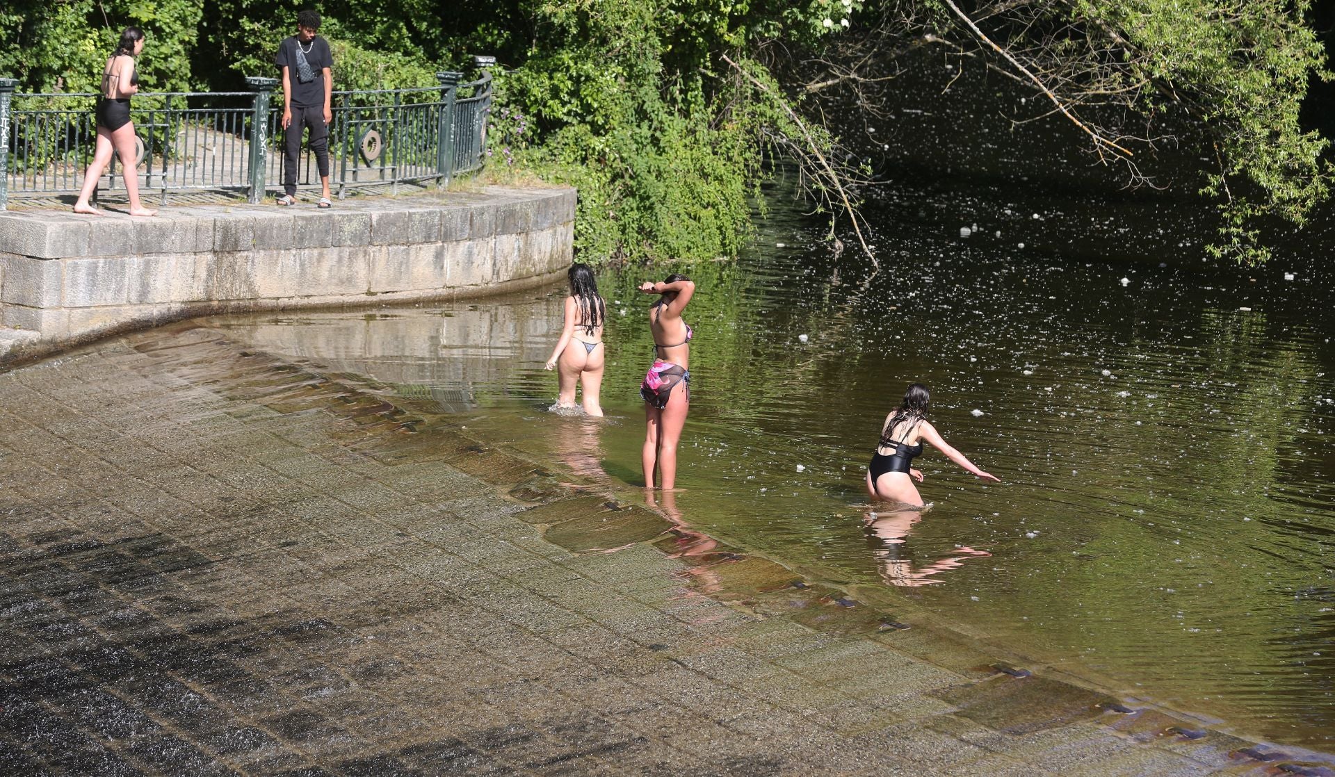 Fotos: Jornadas de calor en Segovia