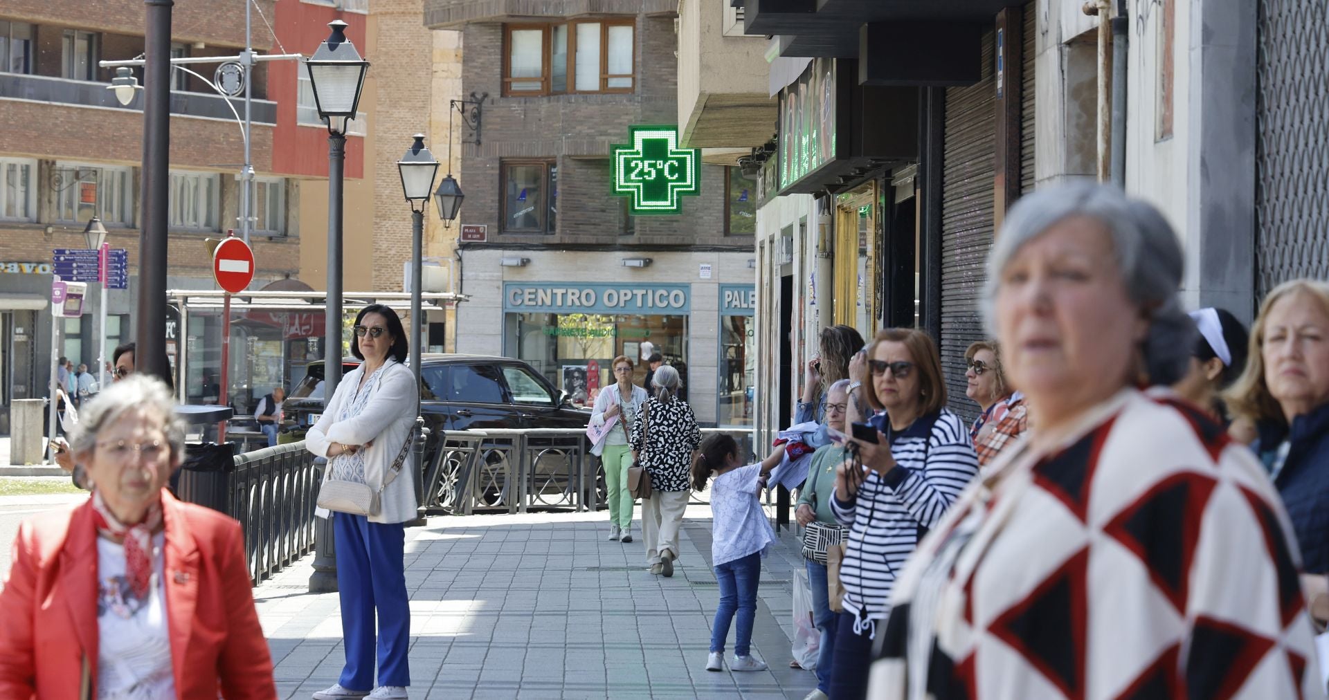 Palencia busca la sombra