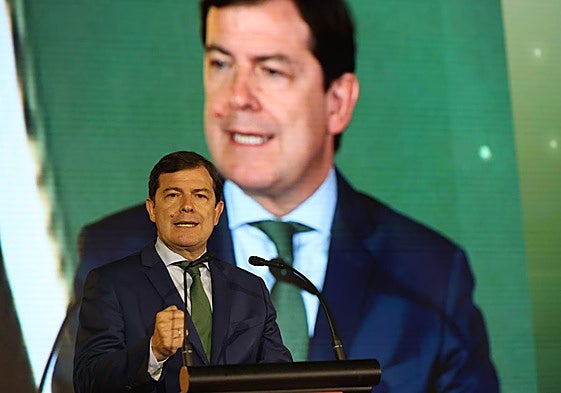 Fernández Mañueco hizo estas declaraciones en el Centro de Negocios de Benavente (Zamora).