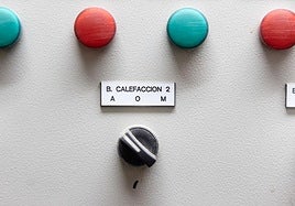 Contador en una comunidad de vecinos de Valladolid.