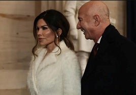 Jeff Bezos y Lauren Sánchez, en una imagen de archivo.