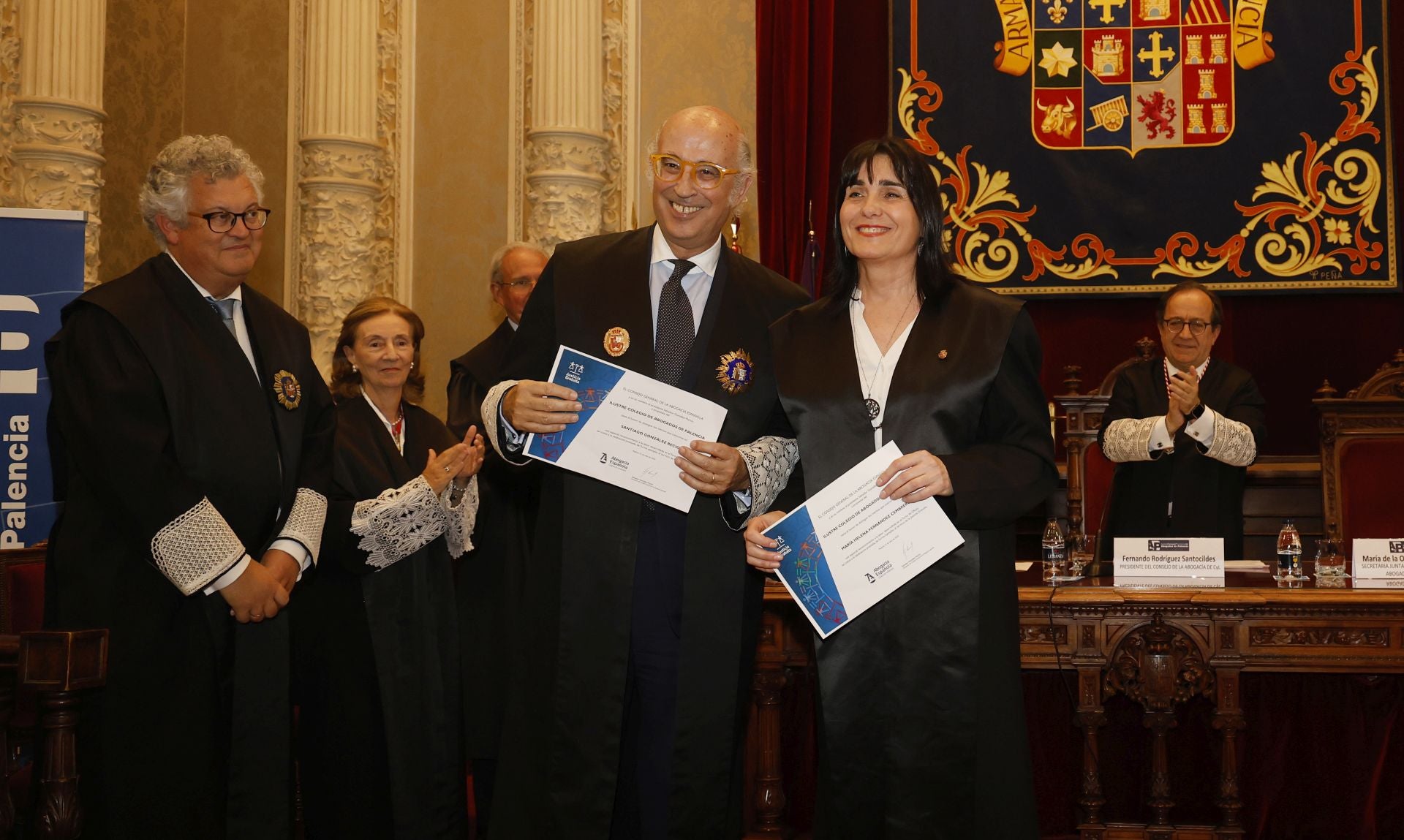 Distinciones en el Colegio de Abogados de Palencia