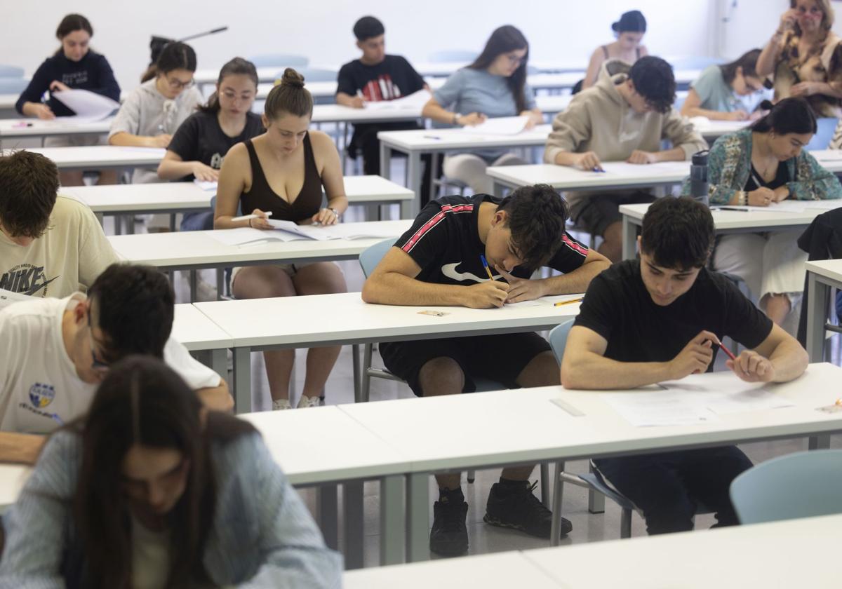 Un total de 4.535 estudiantes del distrito de la UVA se presentarán a la PAU