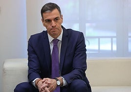 El presidente del gobierno Pedro Sánchez.