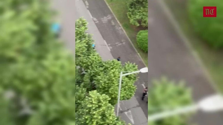La Policía interviene en una pelea en la calle Rizarzuela de Palencia
