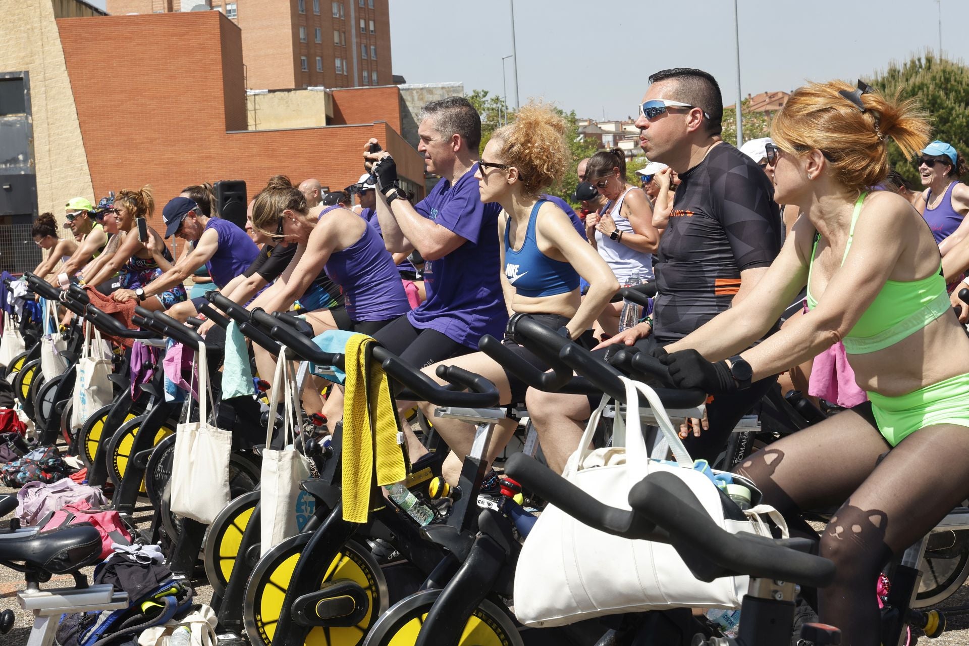 Fedispa promueve en Palencia la salud a pedaladas