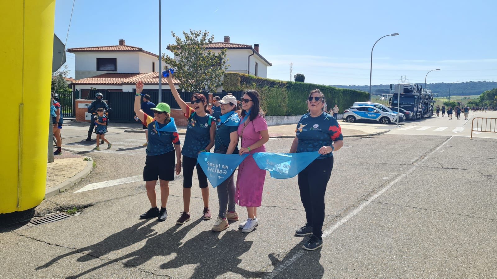 Contra el cáncer con la ayuda de la Benemérita en Palencia
