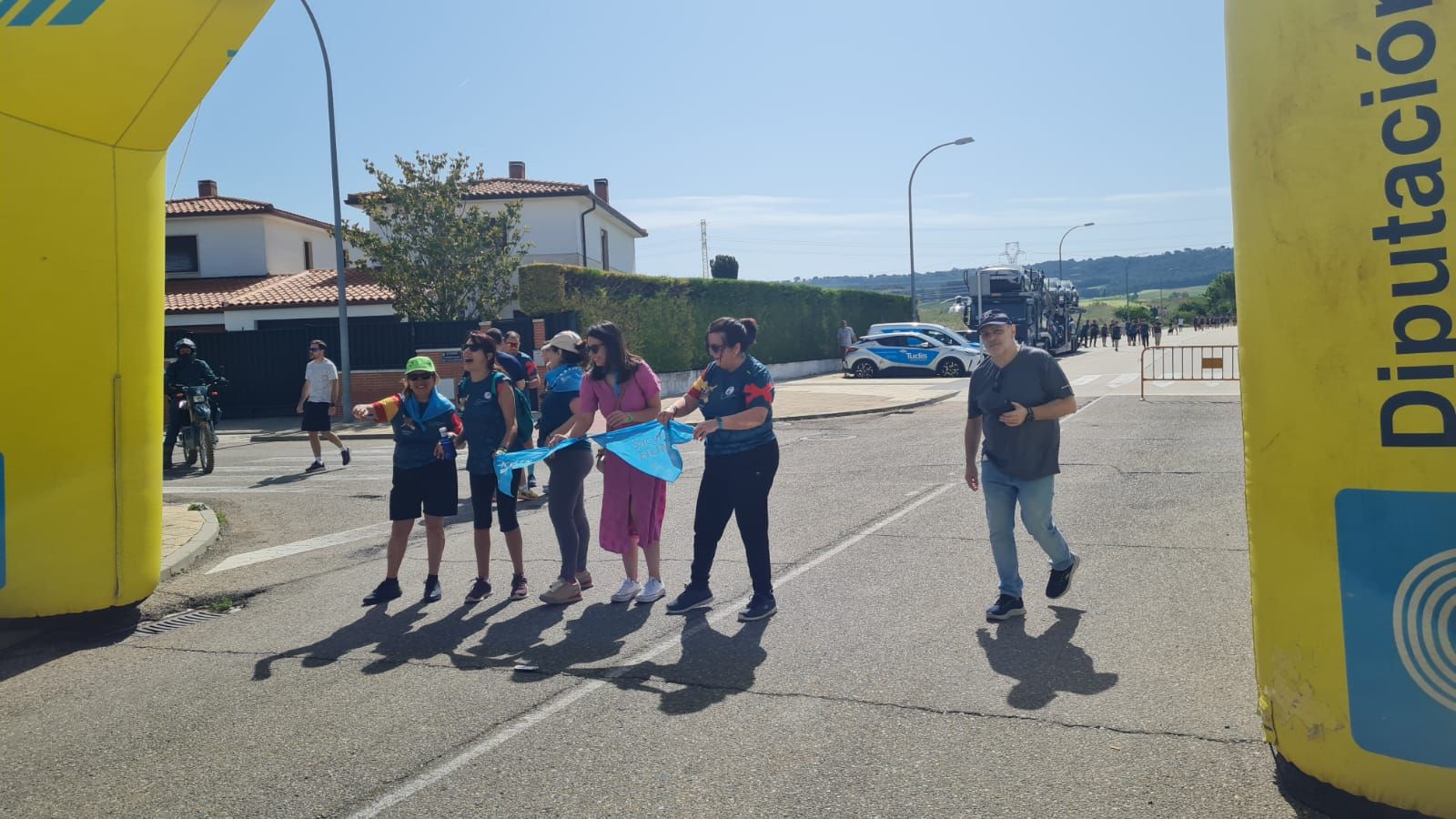 Contra el cáncer con la ayuda de la Benemérita en Palencia