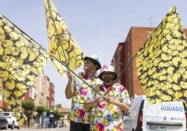 Carrera de patitos de goma solidaria en el Esgueva