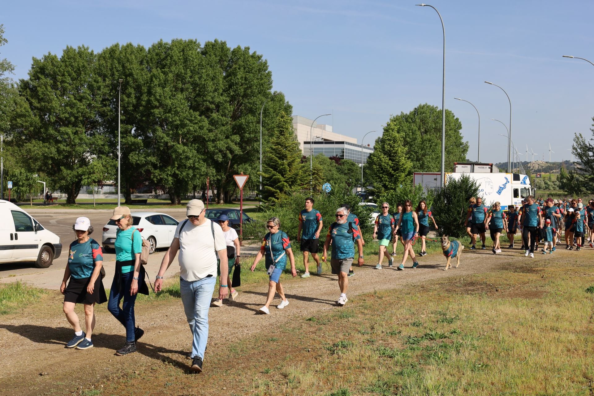 Contra el cáncer con la ayuda de la Benemérita en Palencia