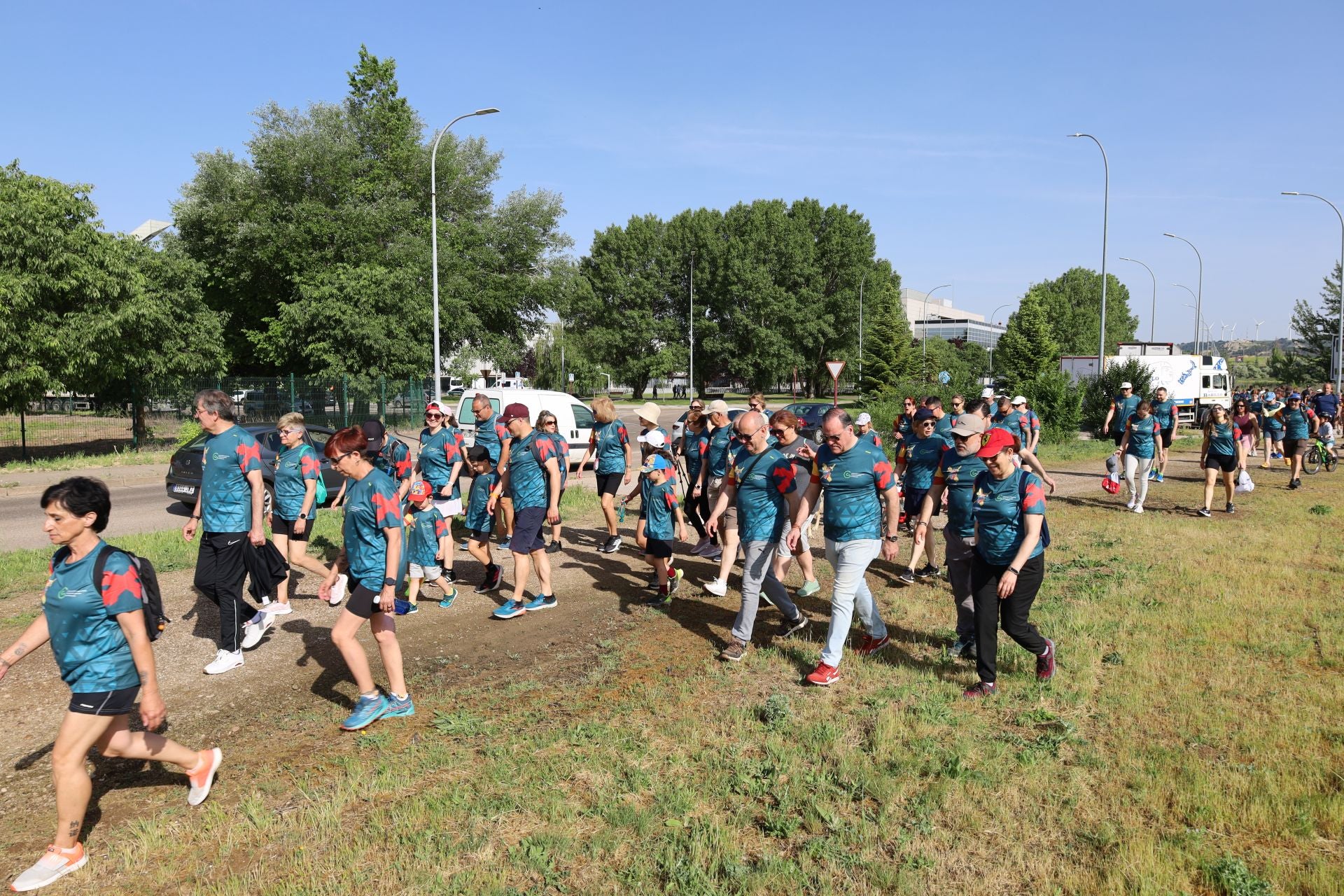 Contra el cáncer con la ayuda de la Benemérita en Palencia
