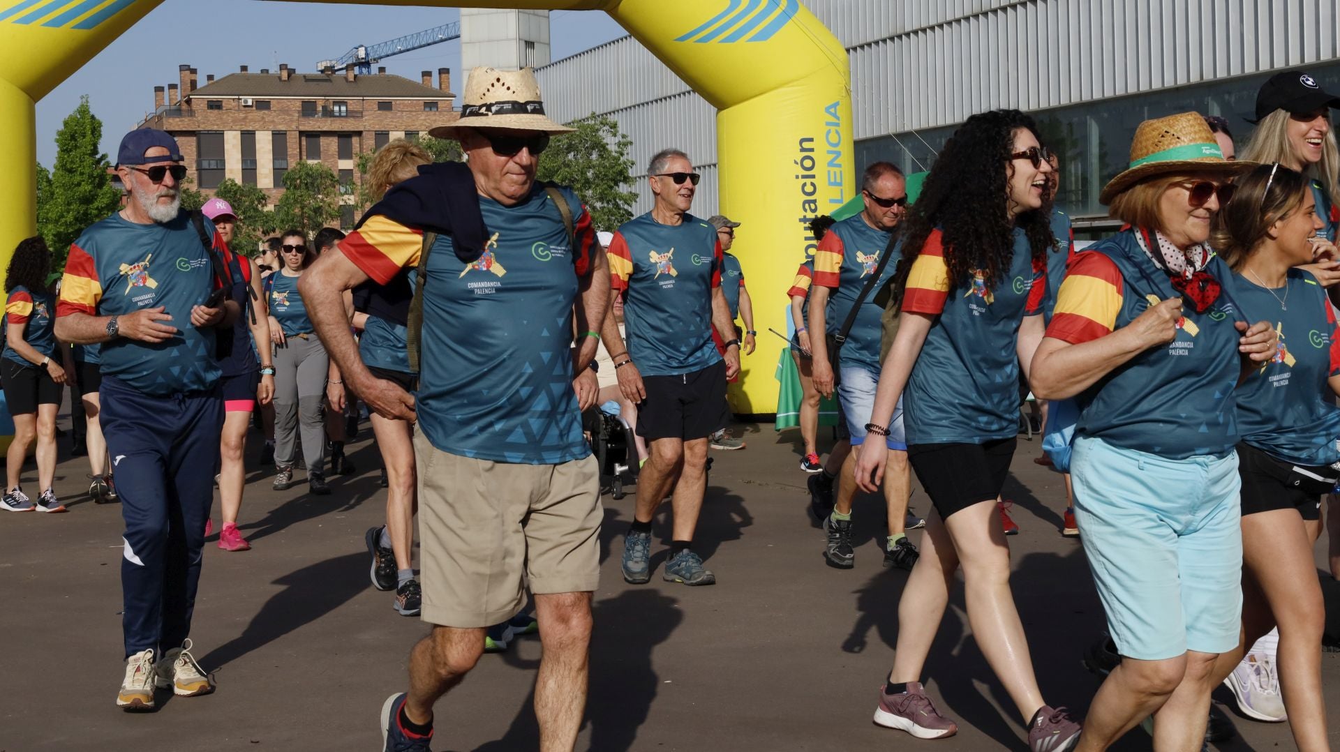 Contra el cáncer con la ayuda de la Benemérita en Palencia