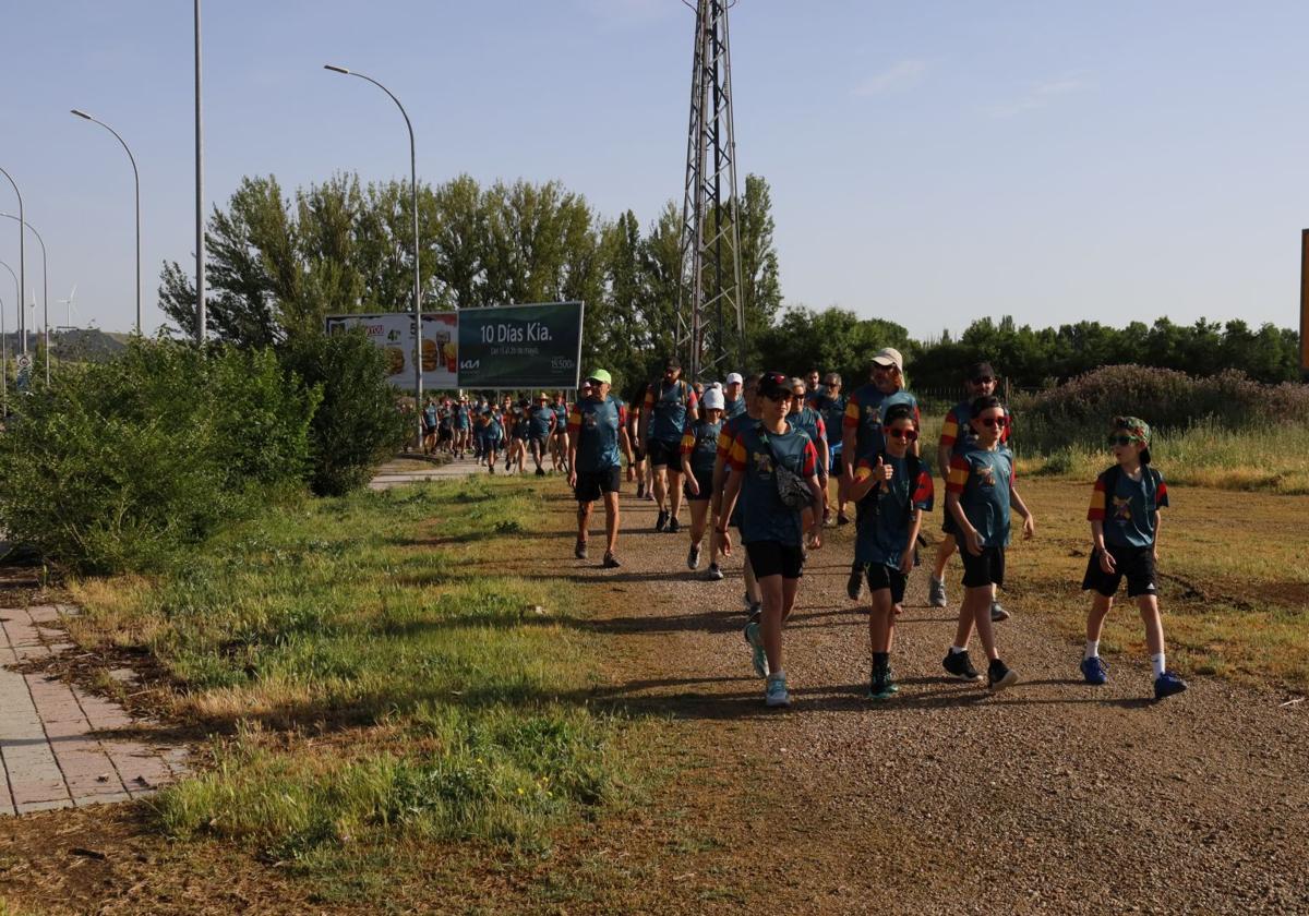 Contra el cáncer con la ayuda de la Benemérita en Palencia