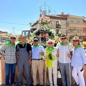 Cevico de la Torre se reúne con su patrona en el Monte