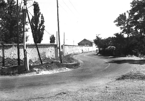Vista antigua de la localidad.