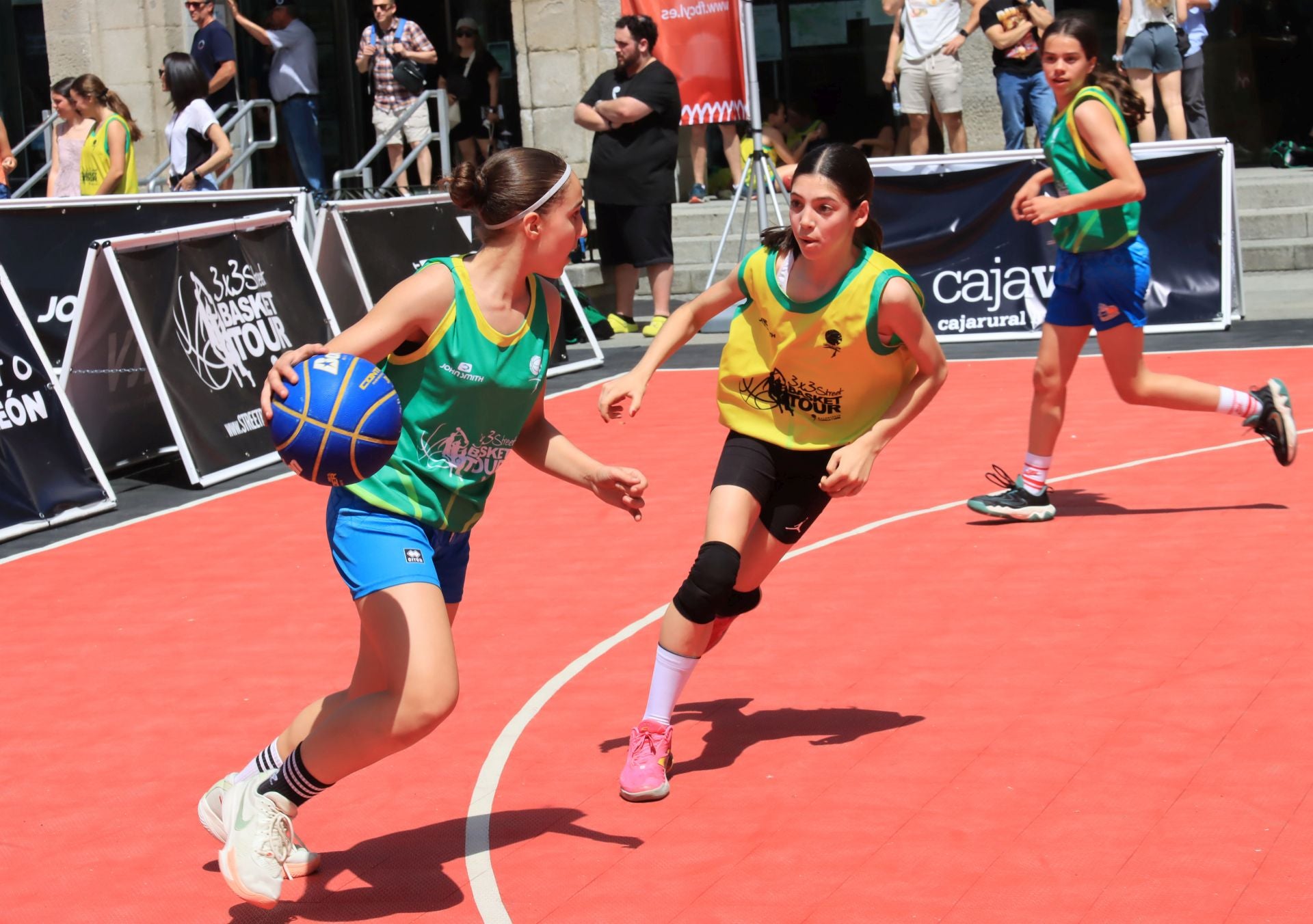 Fotos del campeonato de baloncesto 3x3 en Segovia