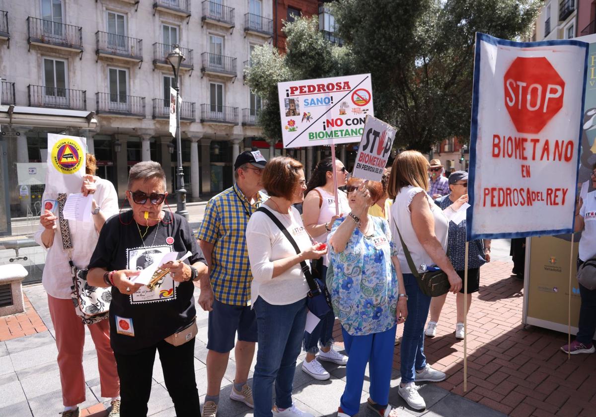 Concentración del medio rural contra las plantas de biogás, el sábado en Valladolid.