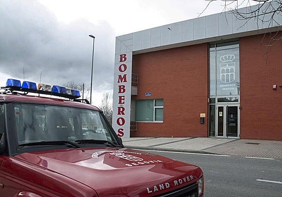 Parque de Bomberos de Segovia capital.