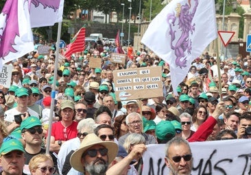 Más de 4.000 personas claman en Zamora contra la supresión de trenes