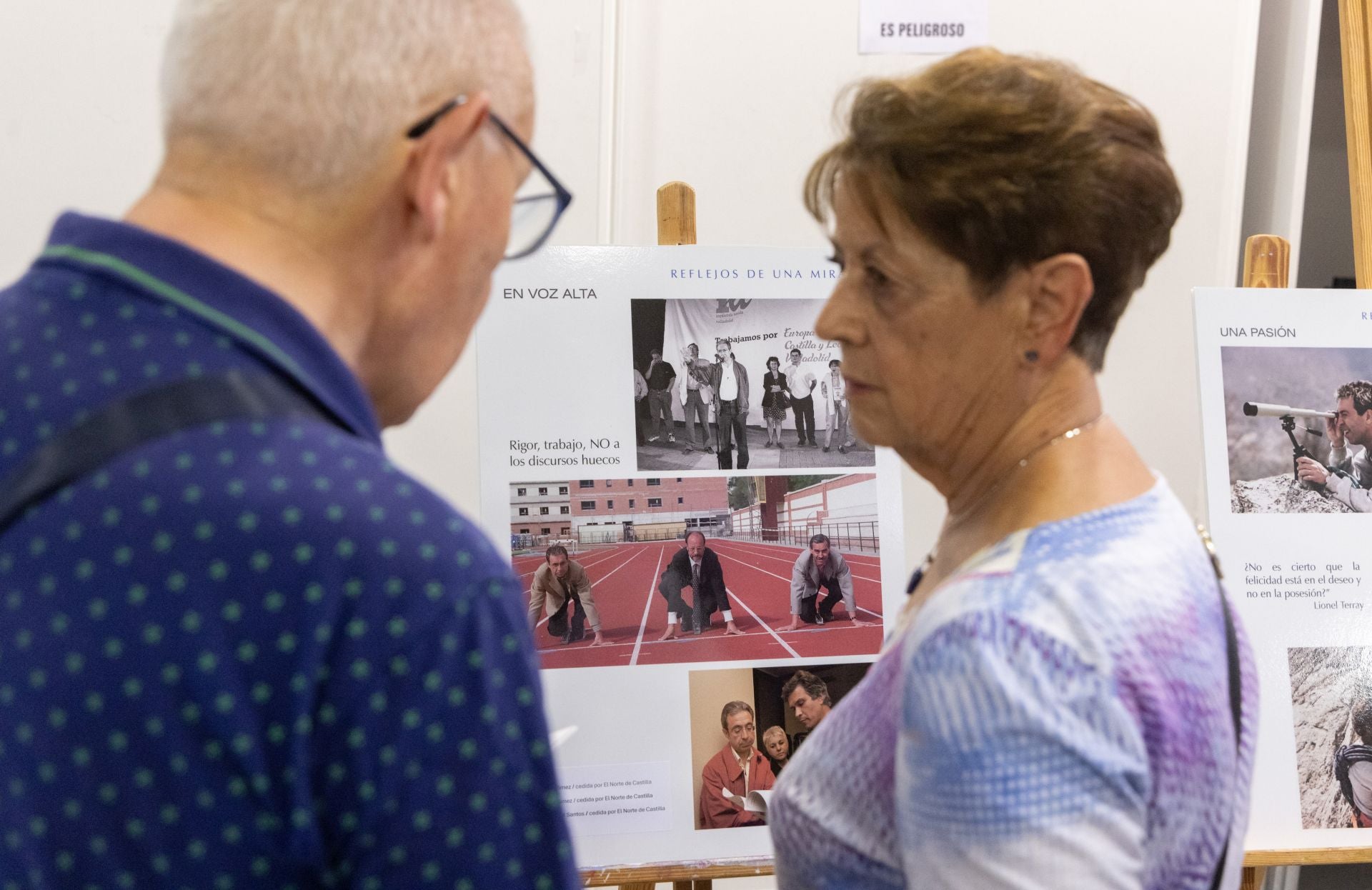 Una exposición en el barrio Belén homenajea a Jesús Anta