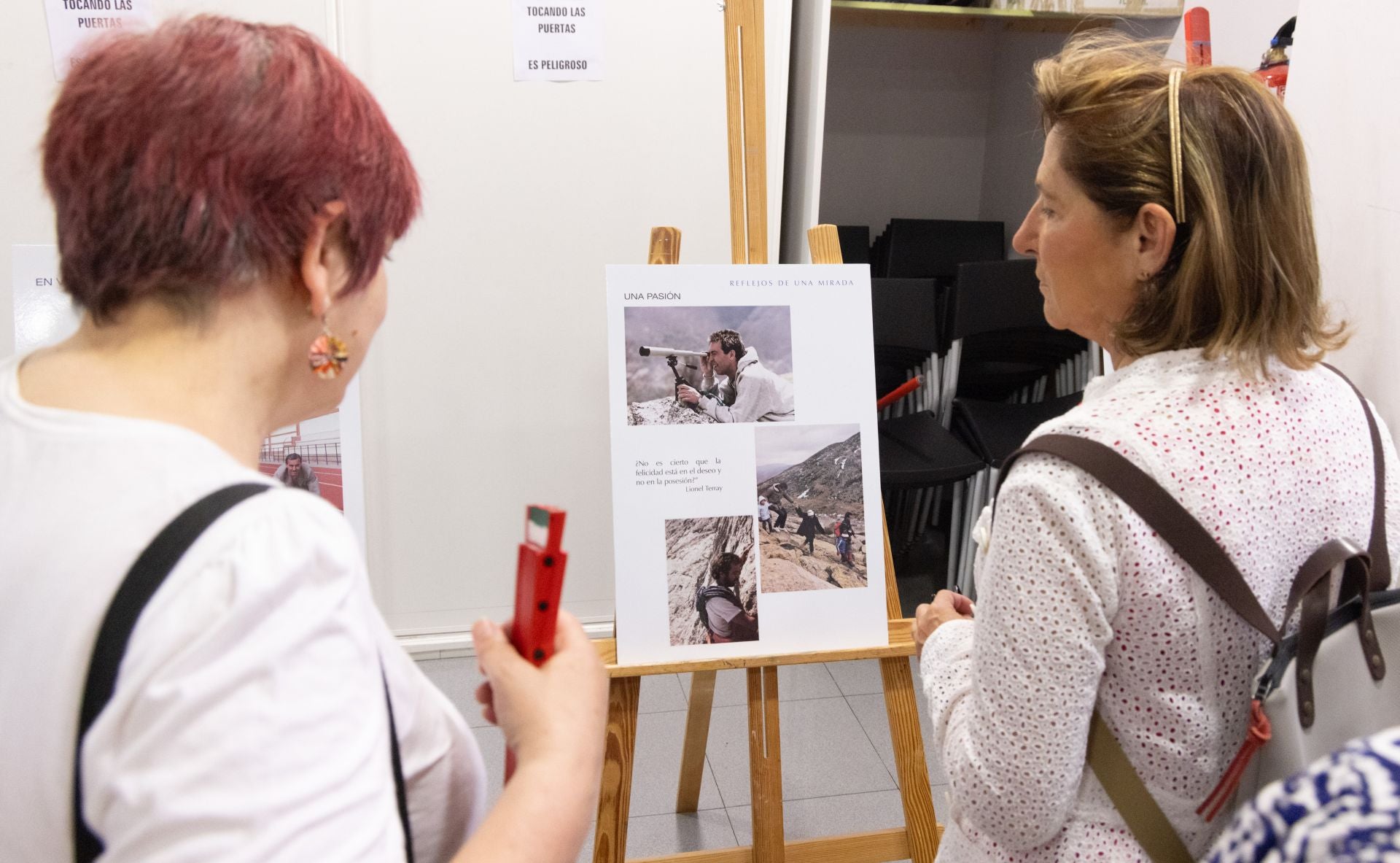 Una exposición en el barrio Belén homenajea a Jesús Anta