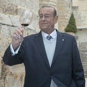 El bodeguero Luis Sanz.
